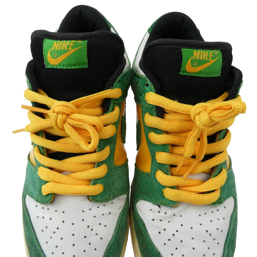 NIKE ナイキ 304292-132 SB Dunk Low Pro SB Buck ダンク ロー プロ ローカットスニーカー グリーン系 イエロー系 26cm【中古】