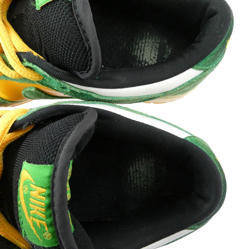 NIKE ナイキ 304292-132 SB Dunk Low Pro SB Buck ダンク ロー プロ ローカットスニーカー グリーン系 イエロー系 26cm【中古】