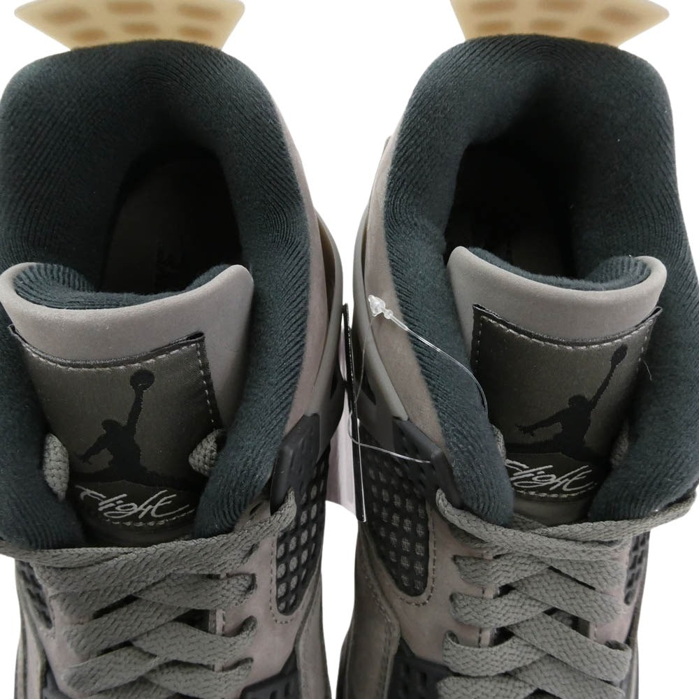 NIKE ナイキ FV5029-200 AIR JORDAN 4 Retro Cave Stone エアジョーダン レトロ ケイブ ストーン ミッドカット スニーカー チャコール系 27.5cm【極上美品】【中古】