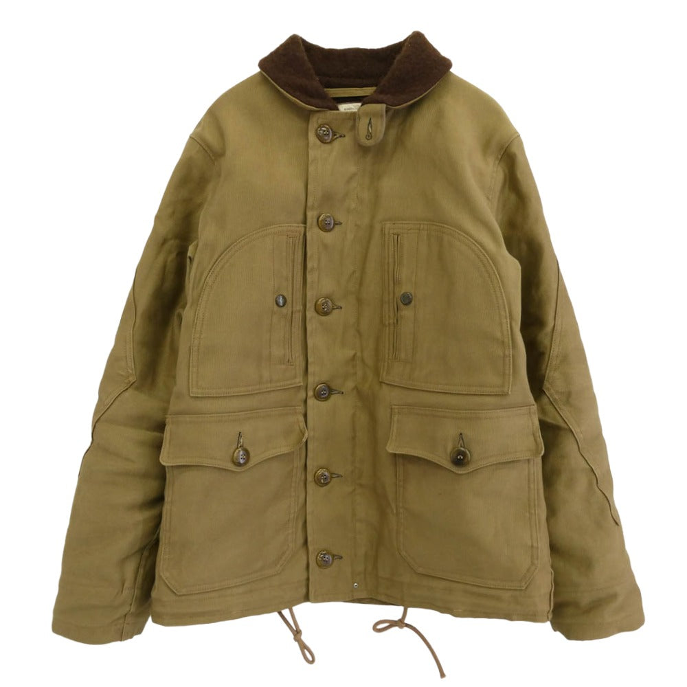 FREEWHEELERS フリーホイーラーズ Great Lakes JACKET BROWNING ウィンタージャケット シビリアンモデル カーキ系 38【中古】