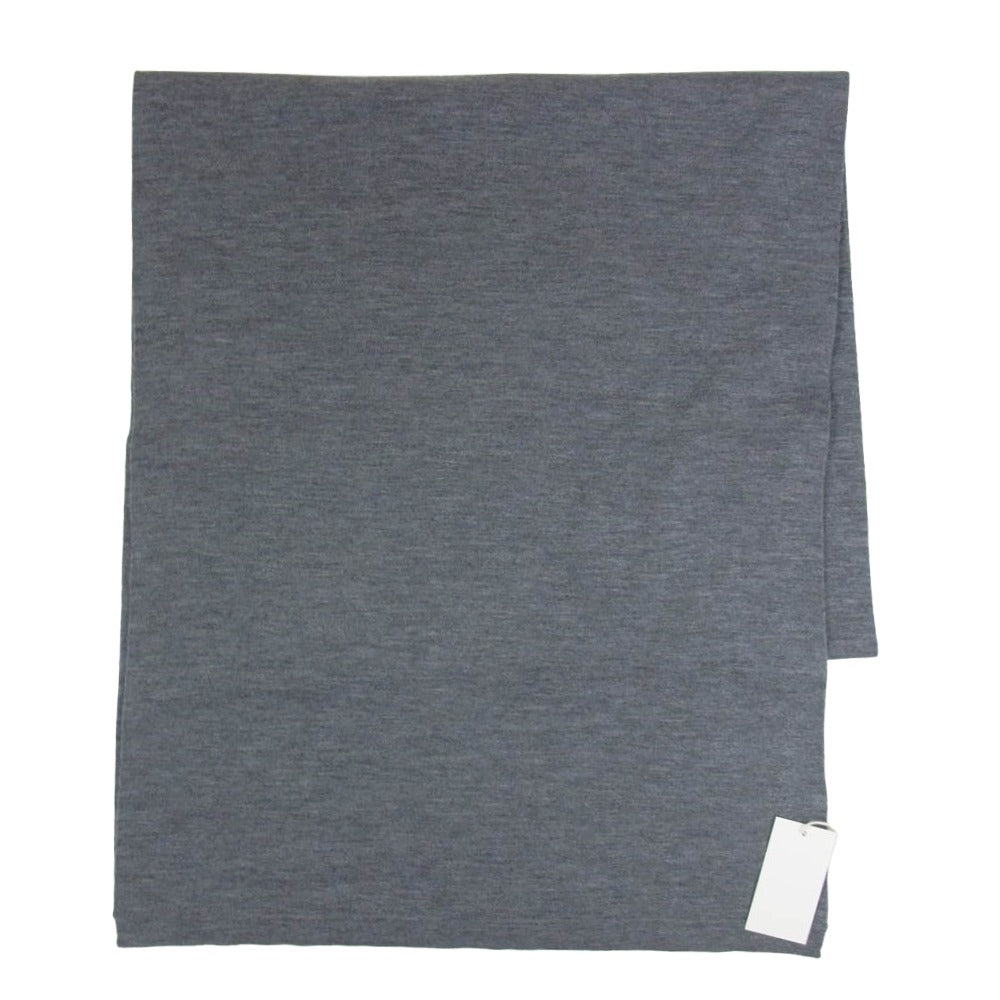 crepuscule クレプスキュール 1903-015 stole ウール ストール マフラー グレー系 F【美品】【中古】