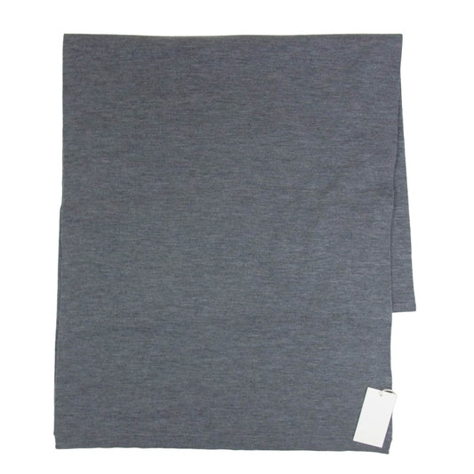 crepuscule クレプスキュール 1903-015 stole ウール ストール マフラー グレー系 F【美品】【中古】