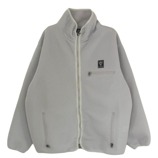 South2 West8 サウスツーウェストエイト GL786 PIPING JACKET パイピングジャケット メッシュジャケット グレー系 XS【中古】