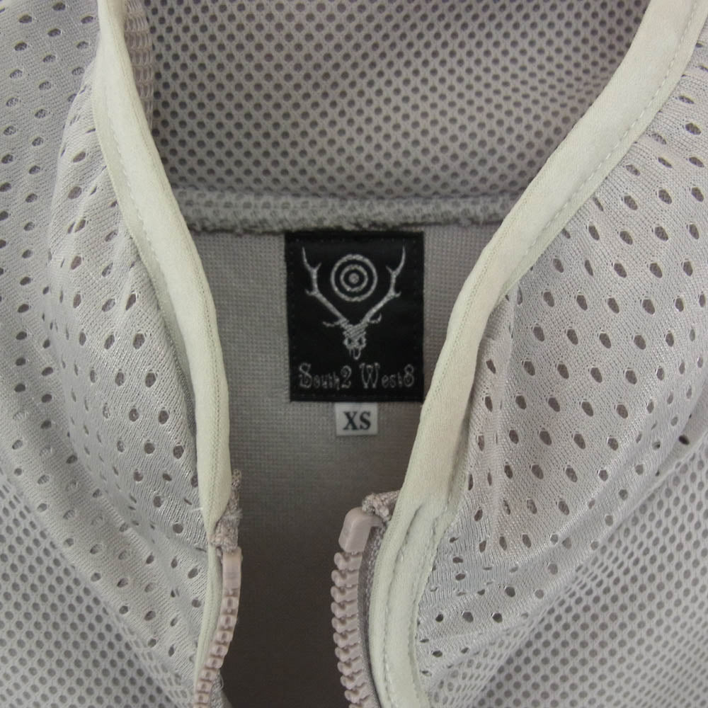 South2 West8 サウスツーウェストエイト GL786 PIPING JACKET パイピングジャケット メッシュジャケット グレー系 XS【中古】