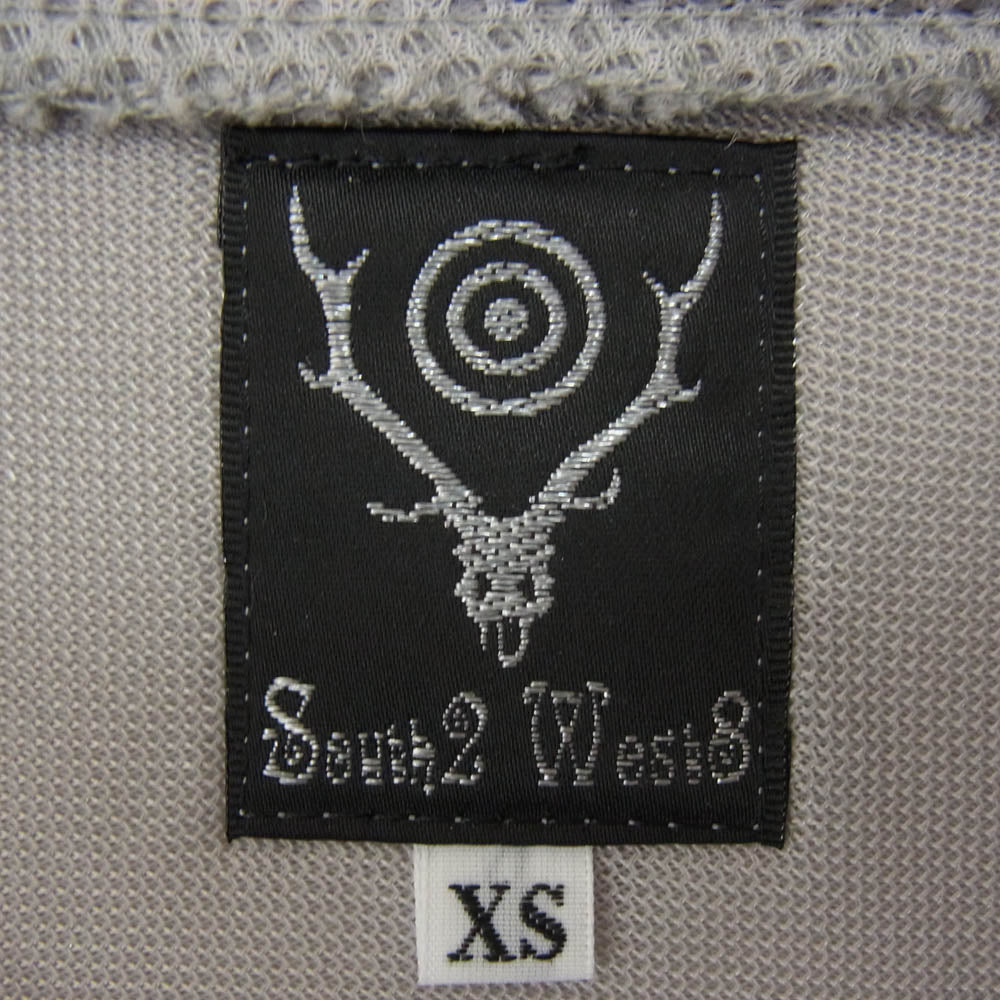 South2 West8 サウスツーウェストエイト GL786 PIPING JACKET パイピングジャケット メッシュジャケット グレー系 XS【中古】