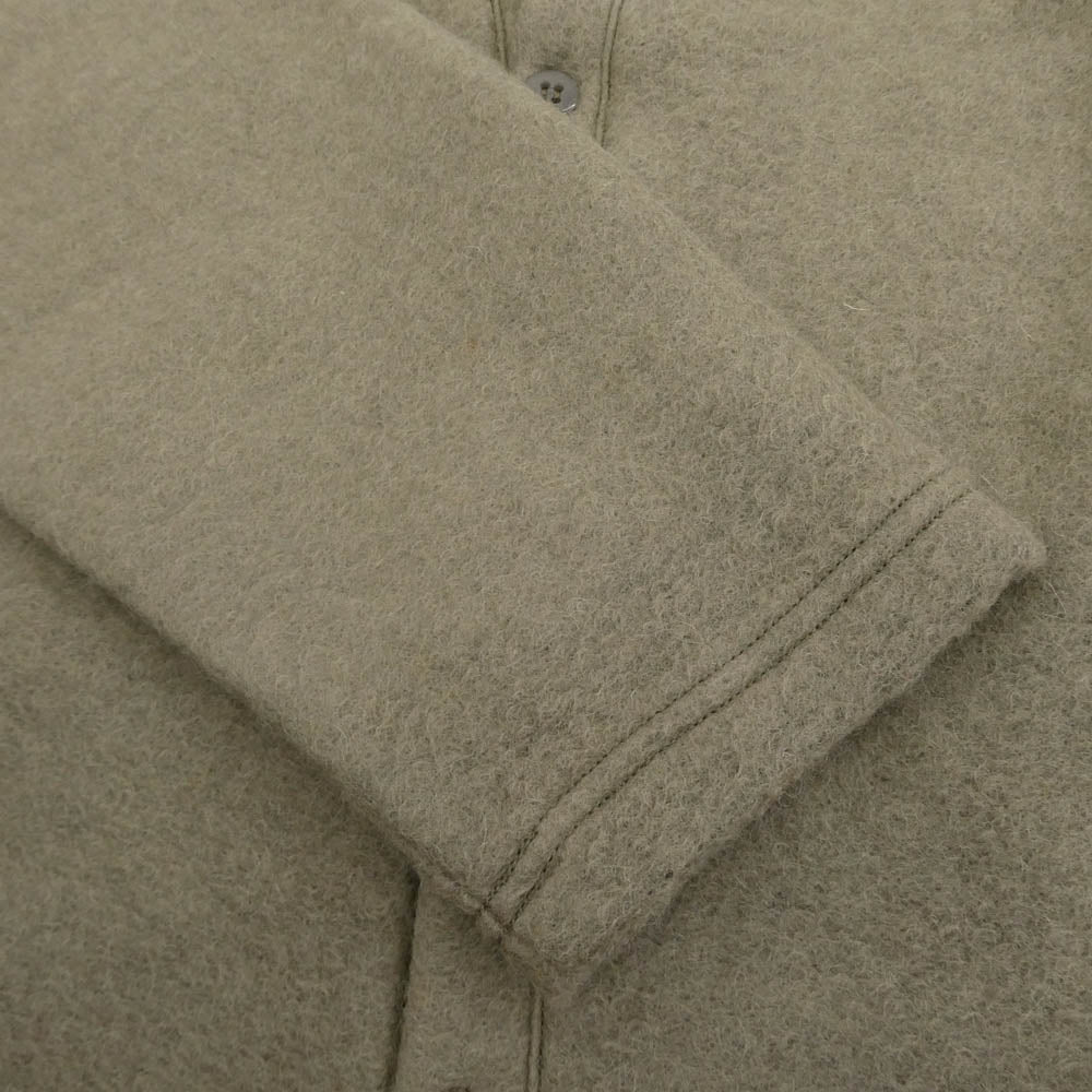 South2 West8 サウスツーウェストエイト 24AW PU535 S.S. V Neck Cardigan カーディガン 薄モスグリーン系 S【中古】
