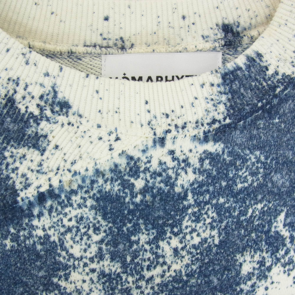 ノーマリズム テキスタイル Hand Dye Twist Sweat ハンド ダイ クルーネック スウェット ブラウン系 2【中古】