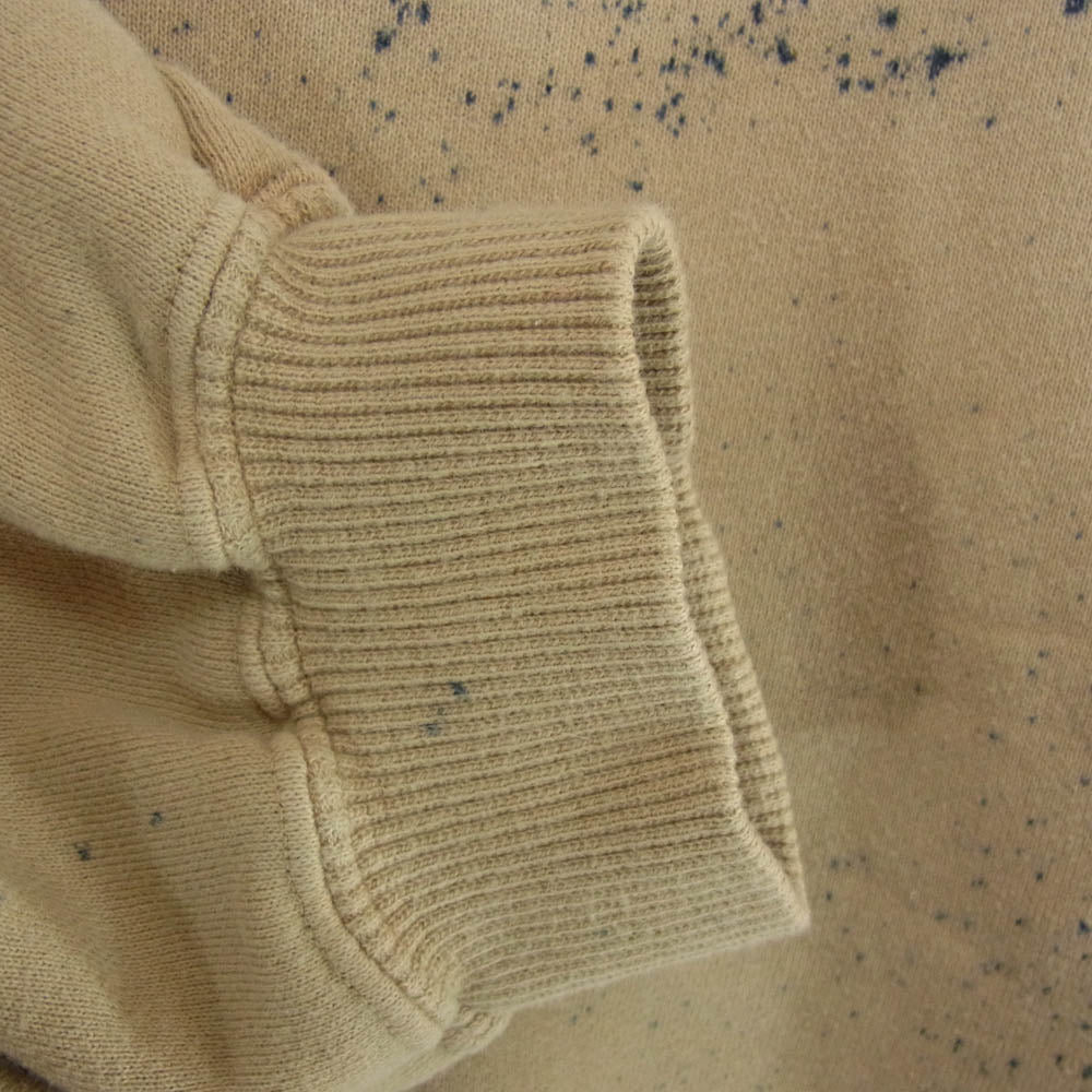 ノーマリズム テキスタイル Hand Dye Twist Sweat ハンド ダイ クルーネック スウェット ブラウン系 2【中古】