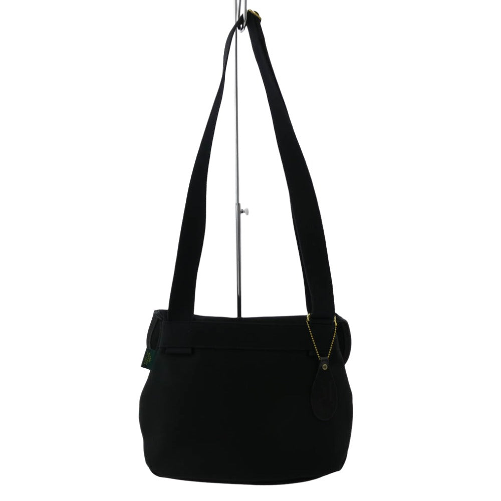 ブレディー AVON エイボン スナップボタン ショルダー バッグ ブラック系【中古】