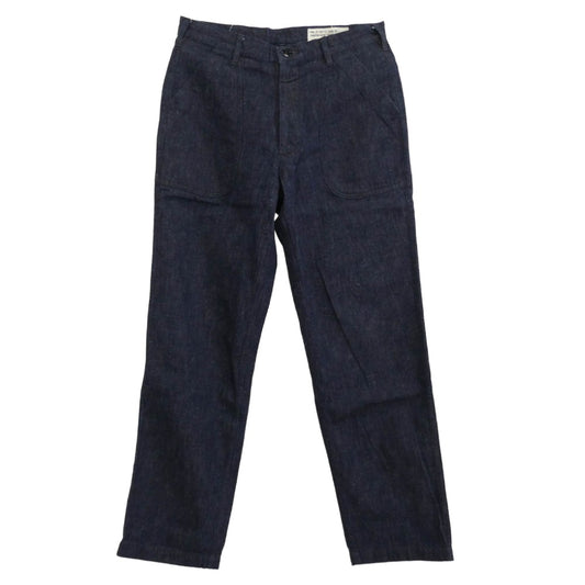 BONCOURA ボンクラ Baker Pants デニム ベイカー パンツ インディゴブルー系 30【中古】
