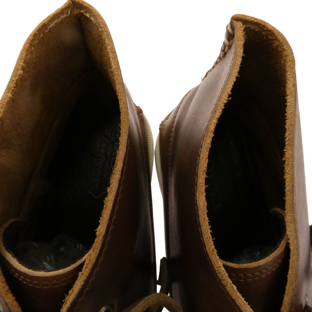ANATOMICA アナトミカ QUODDY WAKOUWA KENNEBEC CHUKKA チャッカ シューズ ダークブラウン系 8D【中古】