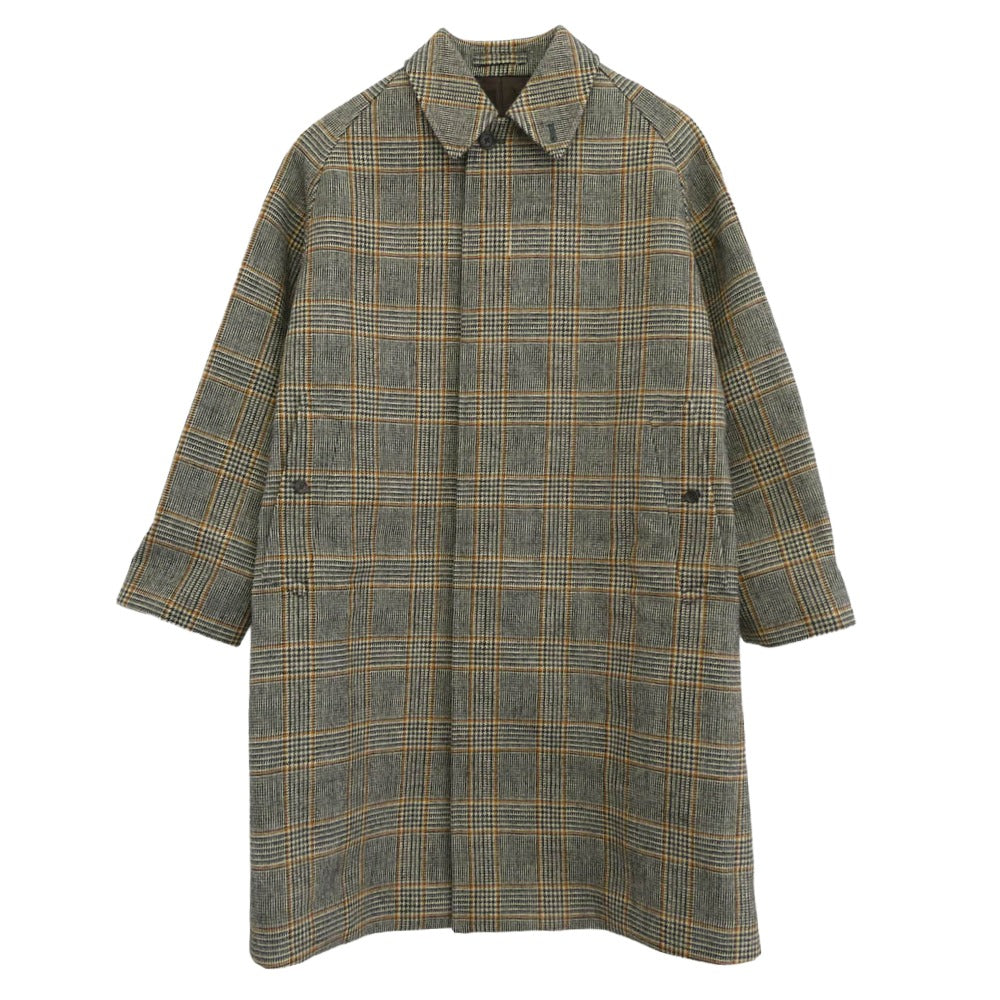 ANATOMICA アナトミカ 530-562-02 SINGLE RAGLAN COAT IV シングル ラグラン コート マルチカラー系 46【極上美品】【中古】