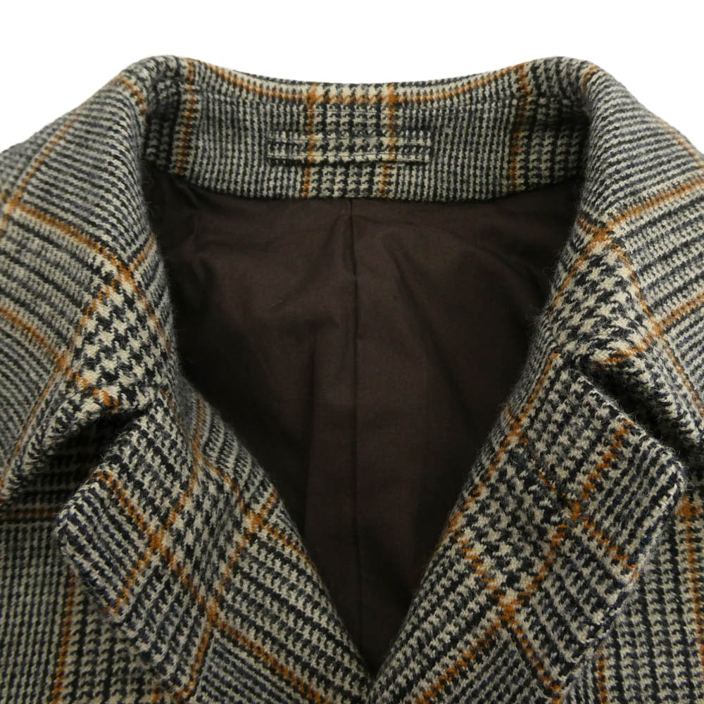 ANATOMICA アナトミカ 530-562-02 SINGLE RAGLAN COAT IV シングル ラグラン コート マルチカラー系 46【極上美品】【中古】