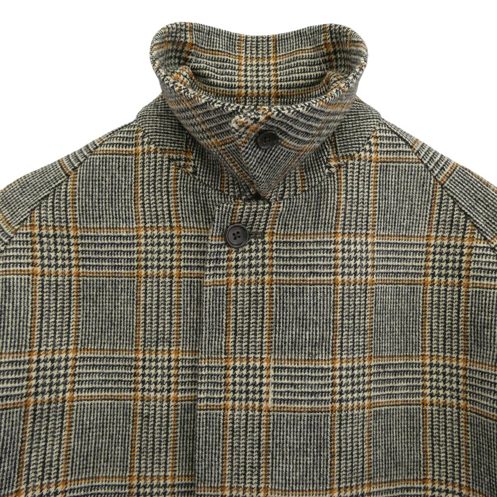 ANATOMICA アナトミカ 530-562-02 SINGLE RAGLAN COAT IV シングル ラグラン コート マルチカラー系 46【極上美品】【中古】