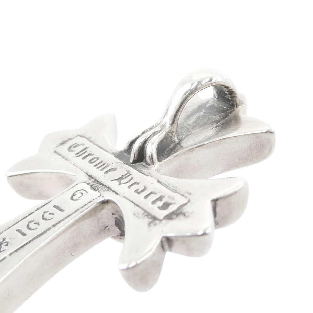CHROME HEARTS クロムハーツ（原本無） CH CRS SML スモール CHクロス ペンダント トップ シルバー系【中古】