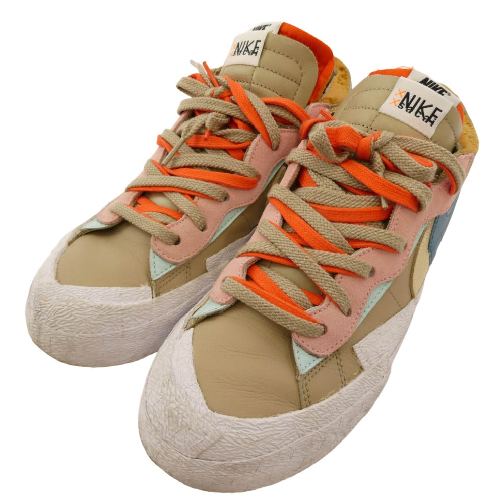 NIKE ナイキ DM7901-200 × KAWS カウズ × sacai サカイ Blazer Low Reed ブレザー ローカットスニーカー マルチカラー系 28.5cm【中古】