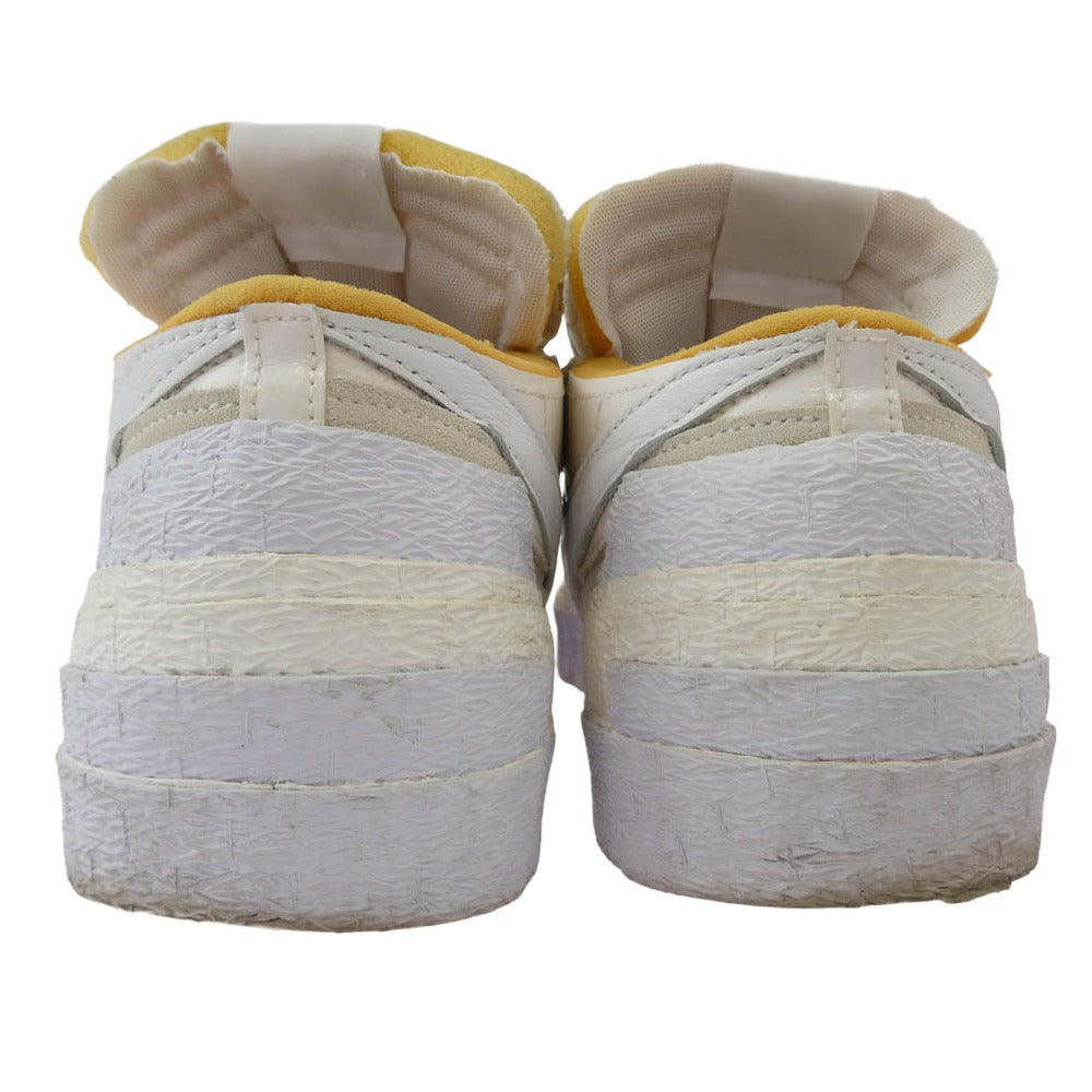 NIKE ナイキ DM6443-100 × sacai サカイ Blazer Low White Patent Leather ブレザー ローカットスニーカー ホワイト系 29cm【中古】