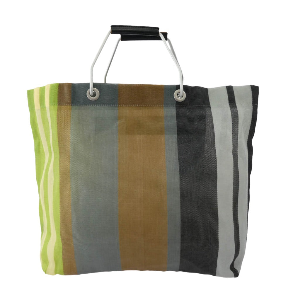 MARNI マルニ ストライプ トートバッグ マルチカラー系【中古】