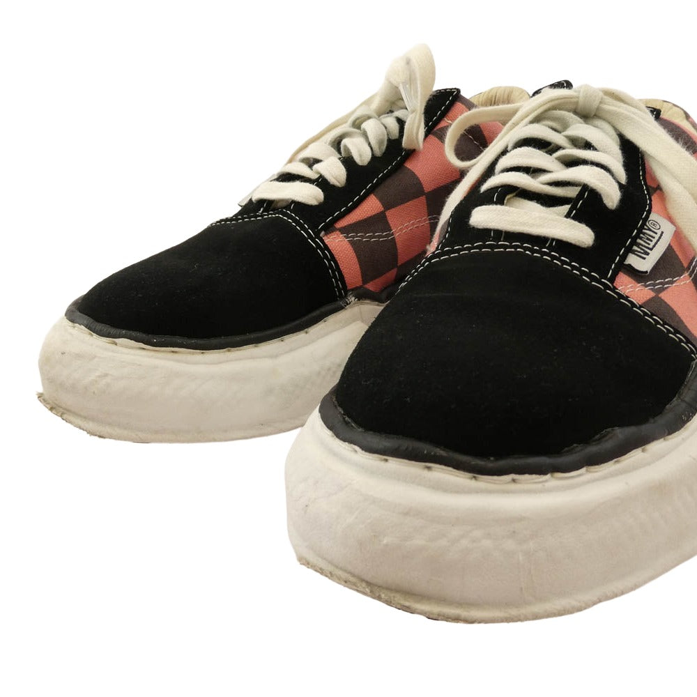 Maison MIHARA YASUHIRO メゾンミハラヤスヒロ A03FW708 original sole BIG gingham lowcut sneaker オリジナルソール ビッグ ギンガムチェック ローカットスニーカー 44【中古】