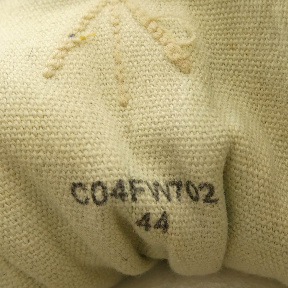 Maison MIHARA YASUHIRO メゾンミハラヤスヒロ C04FW702 × Nigel Cabourn ナイジェルケーボン LOW CUT ONE WASH 12oz DENIM ワンウォッシュ デニム ローカットスニーカー インディゴブルー系 44【中古】