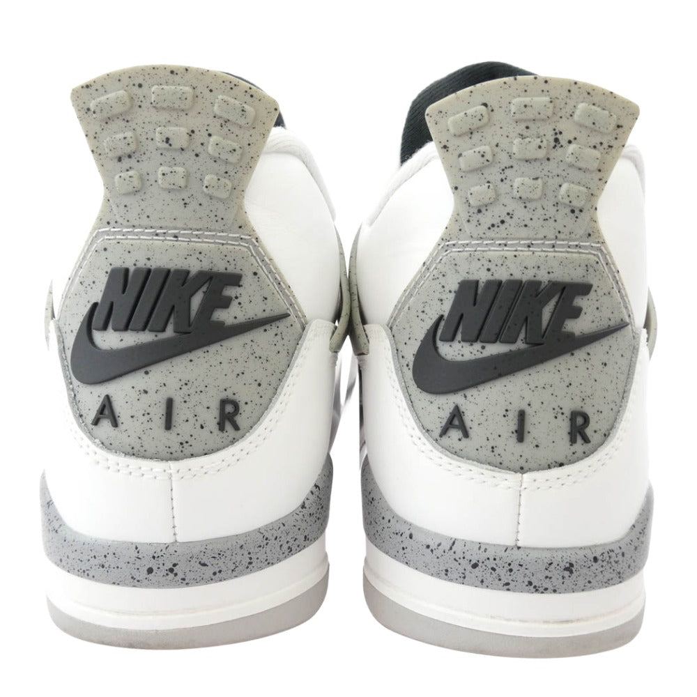 NIKE ナイキ FV5029-100 Air Jordan 4 Retro White/Cement エアジョーダン4 レトロ ハイカットスニーカー ホワイト系 28.5cm【中古】