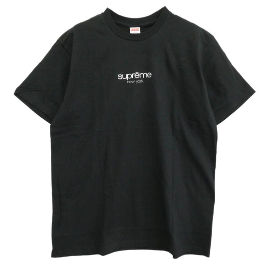 Supreme シュプリーム 22SS Classic Logo Tee クラシック ロゴ Tシャツ ブラック系 L【中古】
