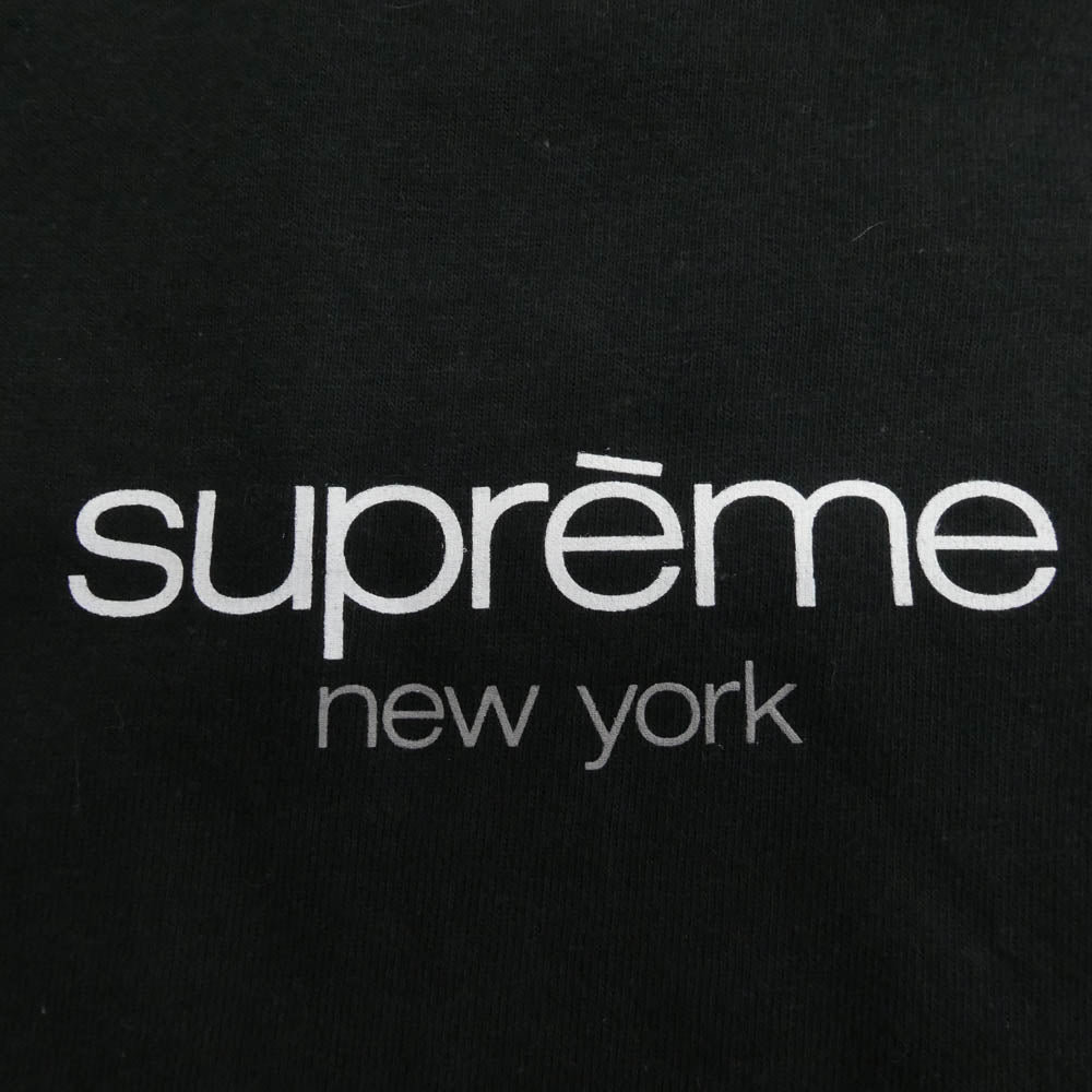 Supreme シュプリーム 22SS Classic Logo Tee クラシック ロゴ Tシャツ ブラック系 L【中古】