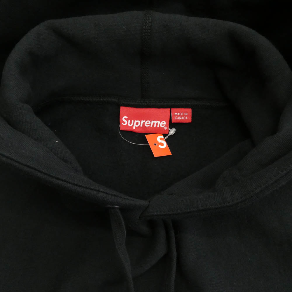 Supreme シュプリーム 21AW KAWS Chalk Logo Hooded Sweatshirt カウズ チョーク ロゴ フーディー スウェットシャツ パーカー ブラック系 L【美品】【中古】