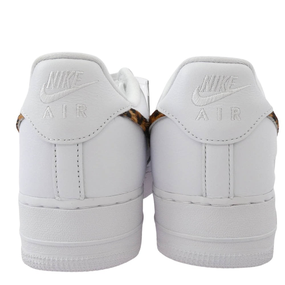Supreme シュプリーム 25SS IM3483-100 x GOODENOUGH Nike Air Force 1 Low White/Leopard グッドイナフ ナイキ エア フォース ワン ロー ホワイト レオパード スニーカー ホワイト系 28.0cm【美品】【中古】