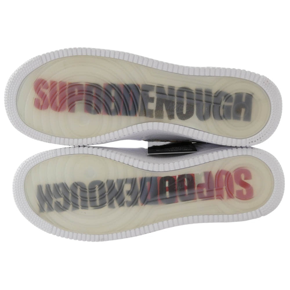 Supreme シュプリーム 25SS IM3483-100 x GOODENOUGH Nike Air Force 1 Low White/Leopard グッドイナフ ナイキ エア フォース ワン ロー ホワイト レオパード スニーカー ホワイト系 28.0cm【美品】【中古】