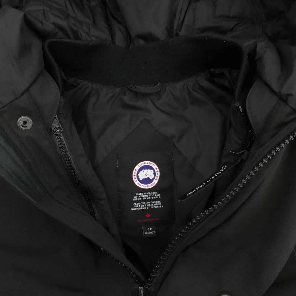 CANADA GOOSE カナダグース 5817M サザビーリーグタグ GARIBALDI PARKA ガリバルディパーカ ダウン ジャケット アウター ブラック系 S【中古】