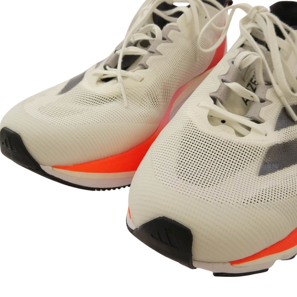 adidas アディダス IF9210 Adizero Boston 12 M Footwear White Aurora Metallic Solar Red アディゼロ ボストン12 フットウェア ホワイト オーロラメタリック ソーラーレッド 27.5cm【美品】【中古】