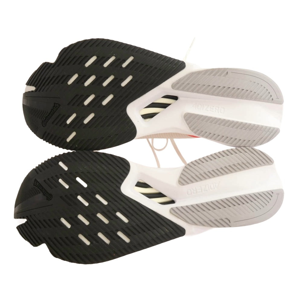 adidas アディダス IF9210 Adizero Boston 12 M Footwear White Aurora Metallic Solar Red アディゼロ ボストン12 フットウェア ホワイト オーロラメタリック ソーラーレッド 27.5cm【美品】【中古】