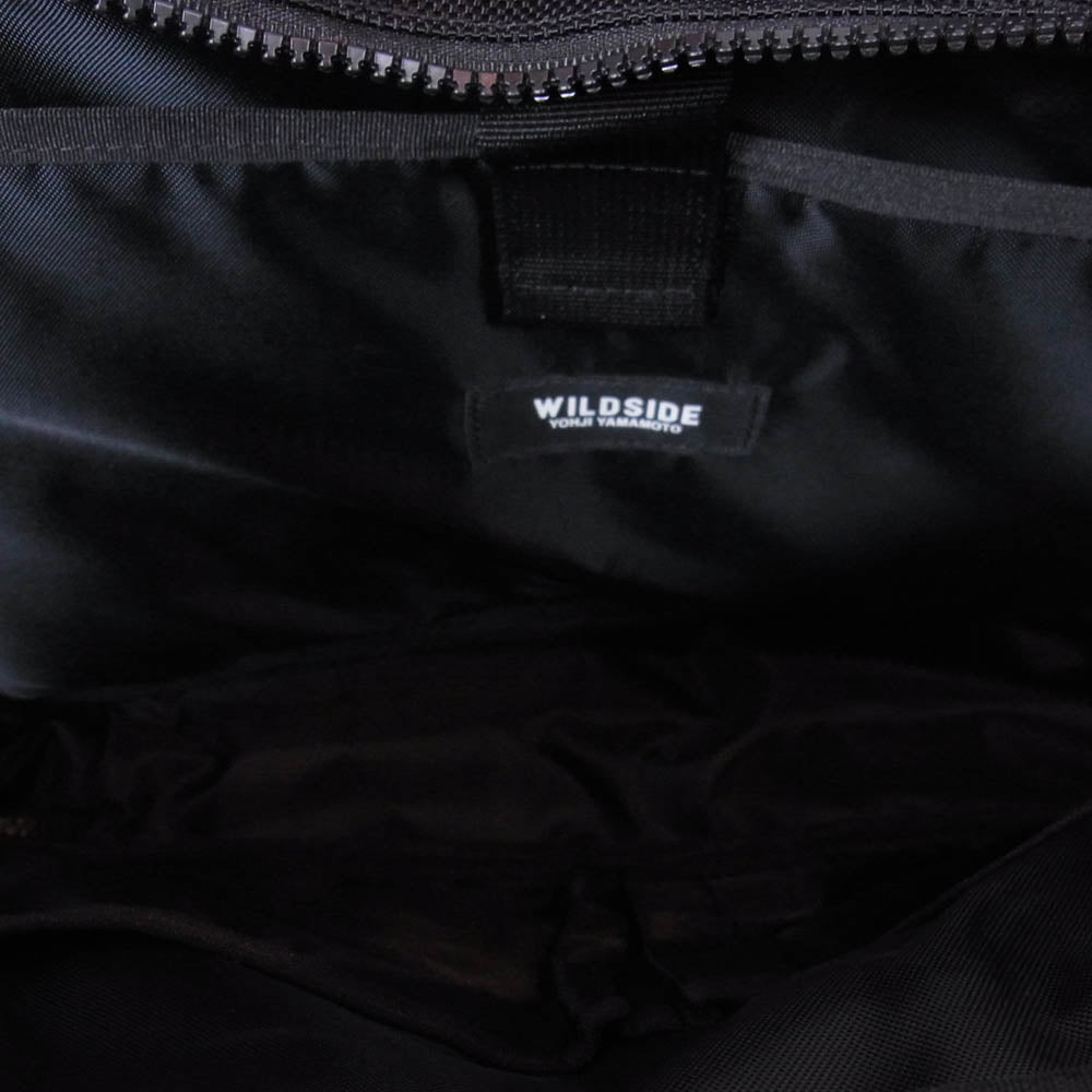 Yohji Yamamoto ヨウジヤマモト 24SS WS-I11-660-1-03 WILDSIDE YOHJI YAMAMOTO 3WAY BAG ワイルドサイド ヨウジヤマモト スリーウェイ バッグ ブラック系【新古品】【未使用】【中古】