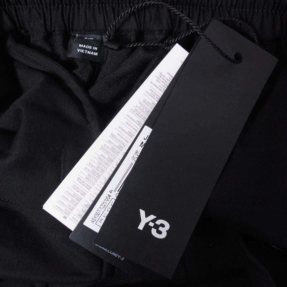 Y-3 Yohji Yamamoto ワイスリー ヨウジヤマモト 25AW JW4624 SPORT UNIFORM TRACK PANT スポーツ ユニフォーム トラック パンツ ブラック系 S【新古品】【未使用】【中古】