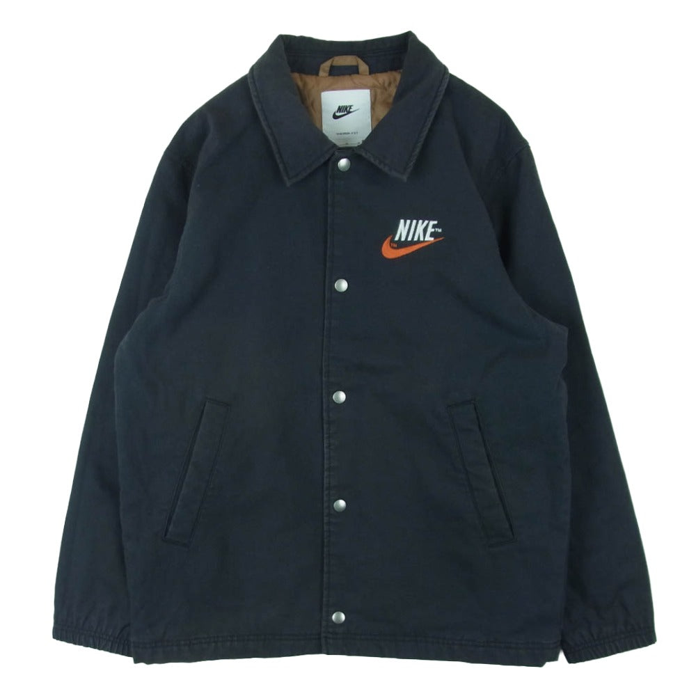 NIKE ナイキ DM5276-045 AS M NSW TREND WC 1 OFF NOIR バックロゴ トレンド 中綿 キルティング コーチ ジャケット ダークネイビー系 M【中古】