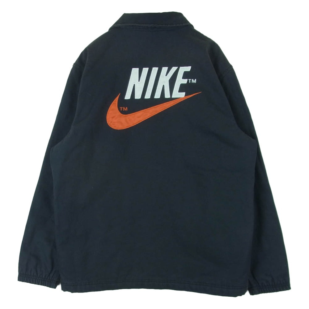 NIKE ナイキ DM5276-045 AS M NSW TREND WC 1 OFF NOIR バックロゴ トレンド 中綿 キルティング コーチ ジャケット ダークネイビー系 M【中古】