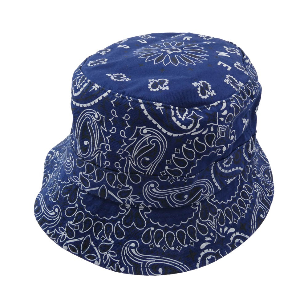 Supreme シュプリーム 21SS Bandana Crusher バンダナ柄 バケットハット 帽子 マルチカラー系 MEDIUM/LARGE【美品】【中古】