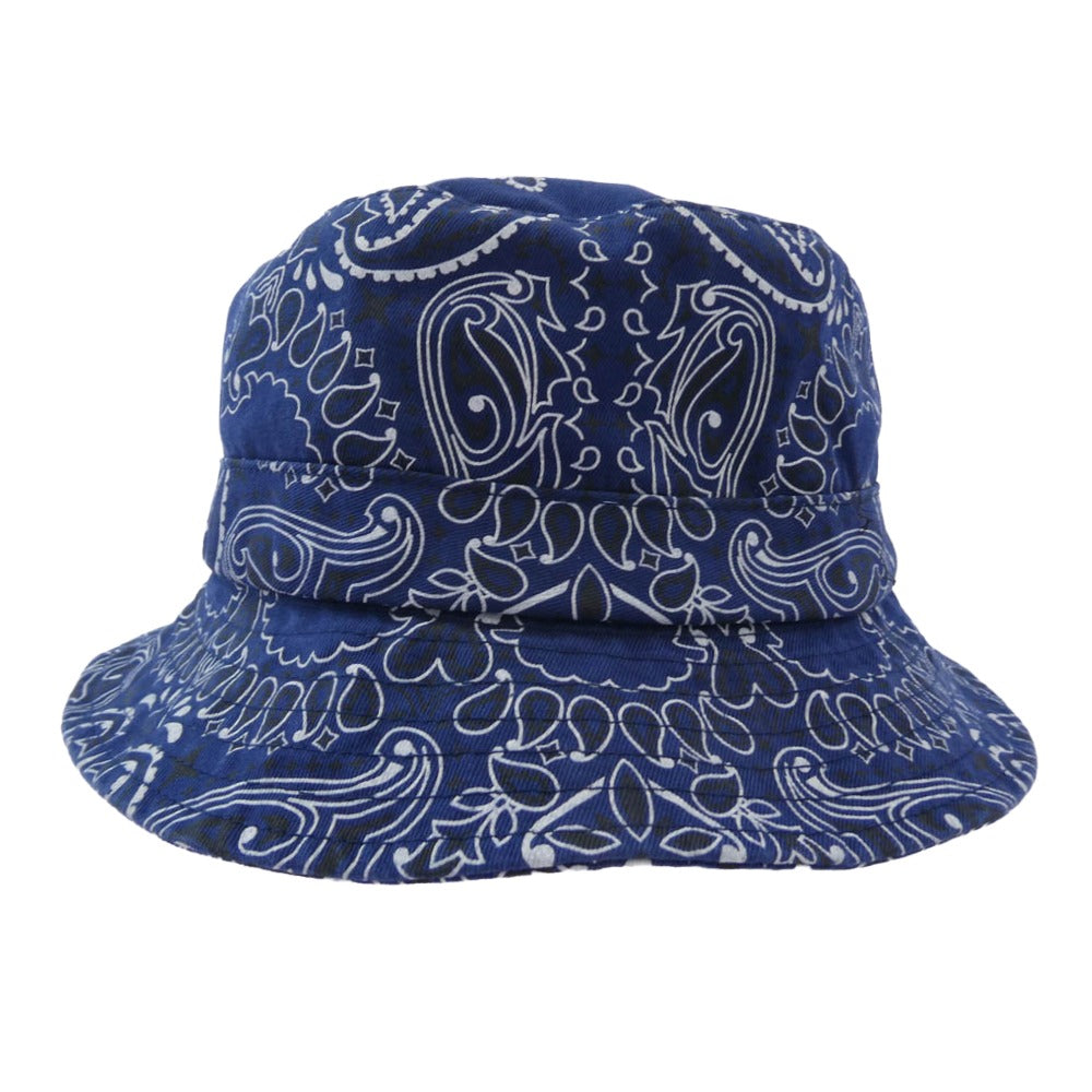 Supreme シュプリーム 21SS Bandana Crusher バンダナ柄 バケットハット 帽子 マルチカラー系 MEDIUM/LARGE【美品】【中古】