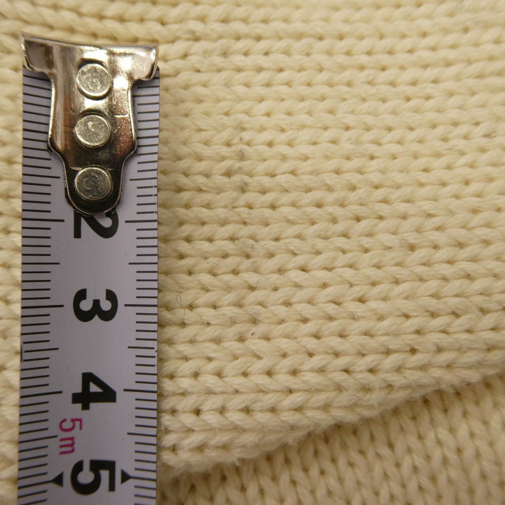 Supreme シュプリーム 16SS ワングラム期 Tackle Twill Sweater アーチロゴ タックツイル セーター ニット ホワイト系 S【中古】