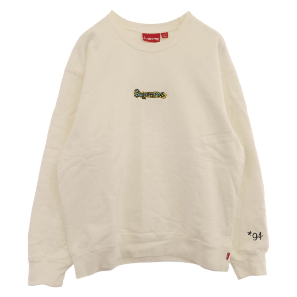 SUPREME シュプリーム 21SS Gonz Logo Crewneck ゴンズ ロゴ刺繍