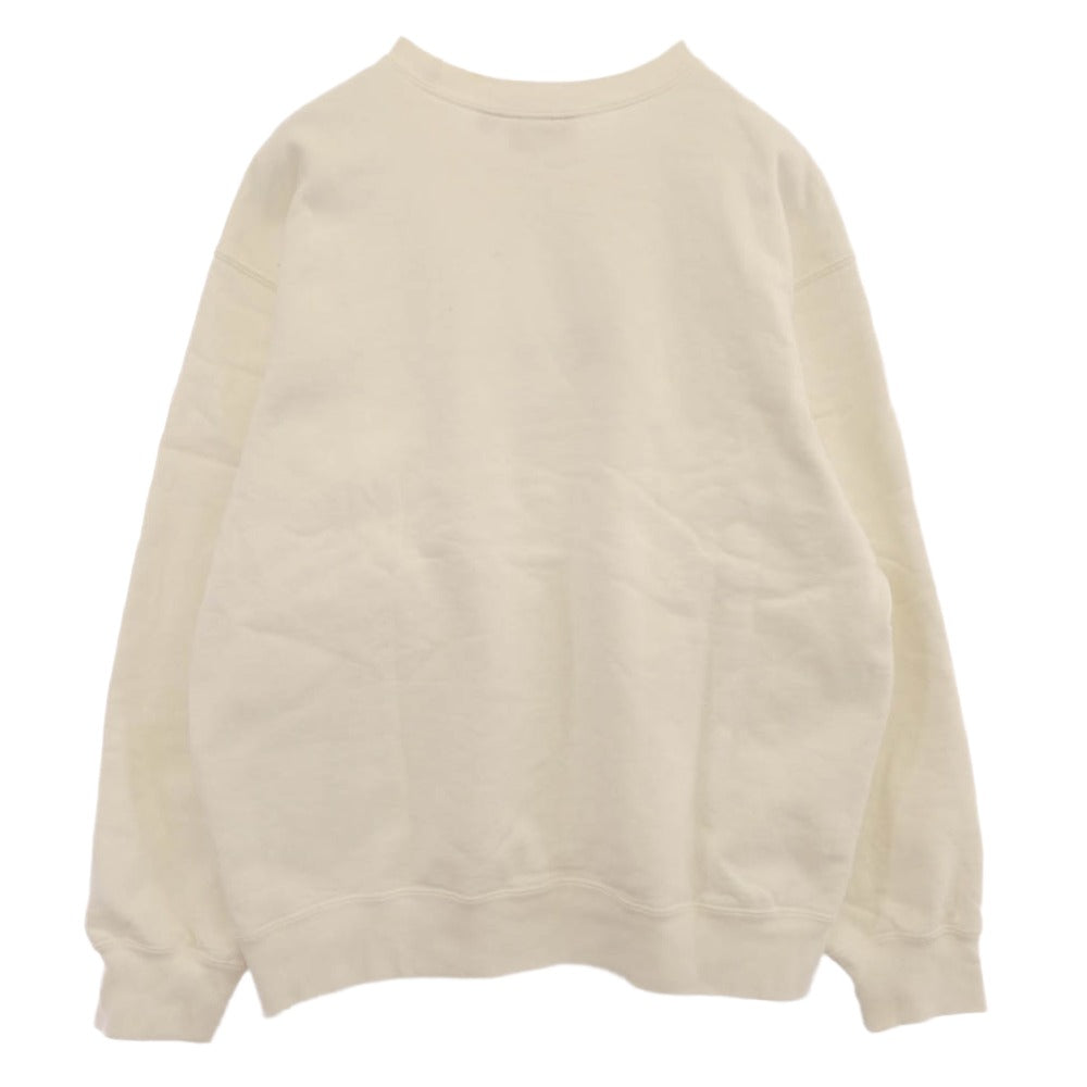 Supreme シュプリーム 21SS Gonz Logo Crewneck ゴンズ ロゴ クルーネック スウェット トレーナー ホワイト系 M【中古】