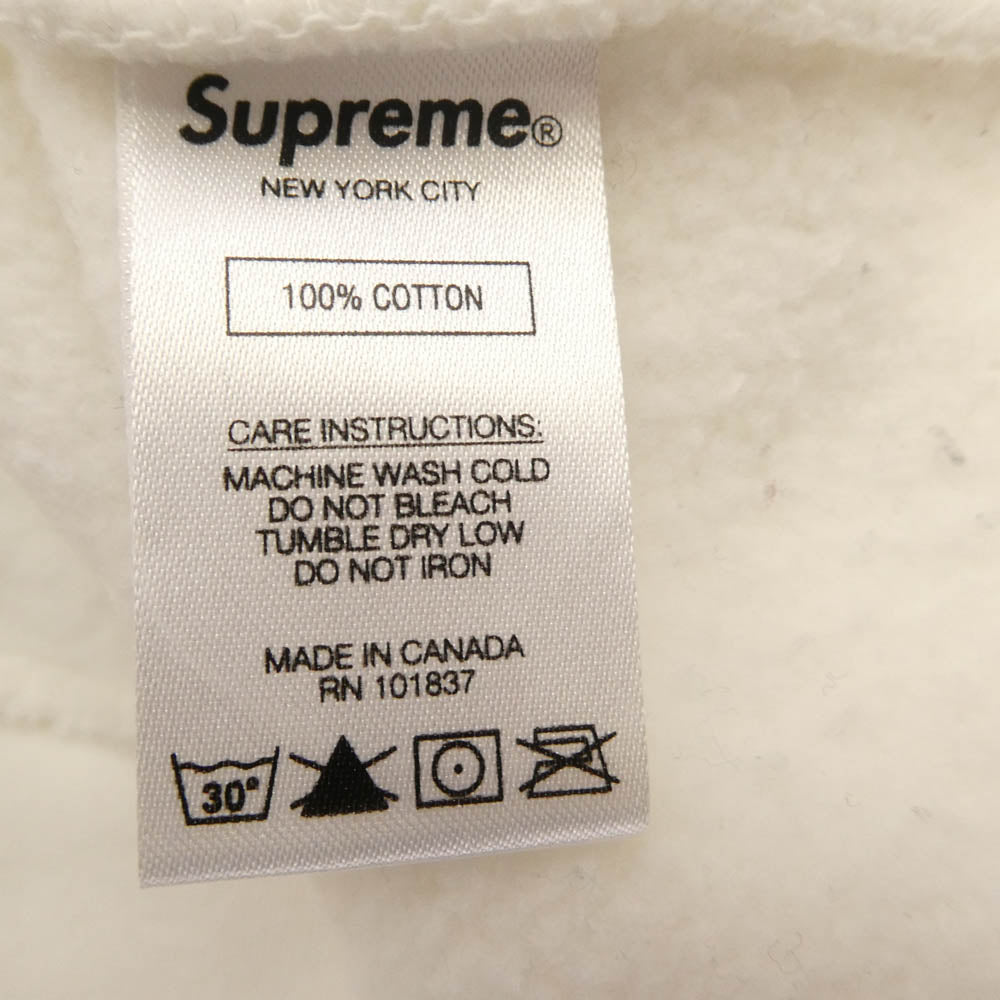Supreme シュプリーム 21SS Gonz Logo Crewneck ゴンズ ロゴ クルーネック スウェット トレーナー ホワイト系 M【中古】