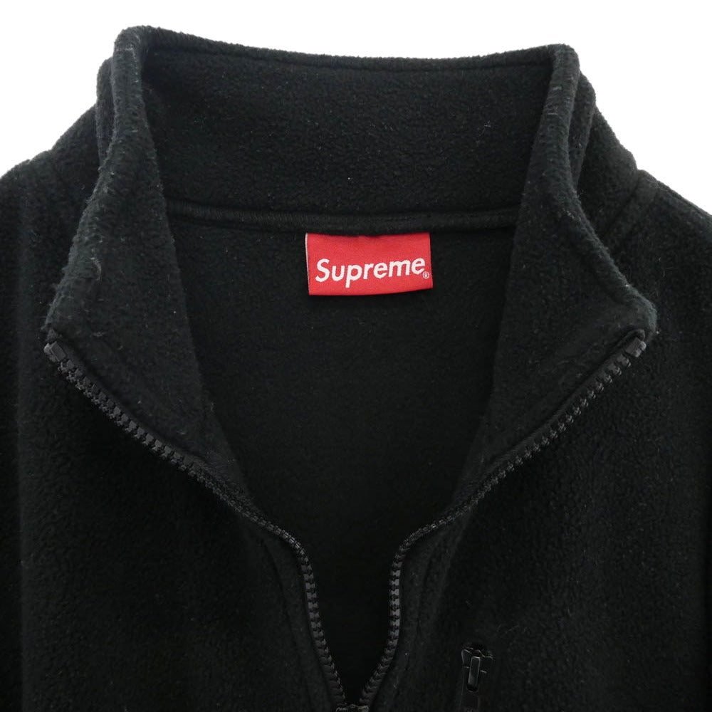 Supreme シュプリーム 20AW Polartec Half Zip Pullover ポーラテック ハーフジップ プルオーバー フリースジャケット ブラック系 M【中古】