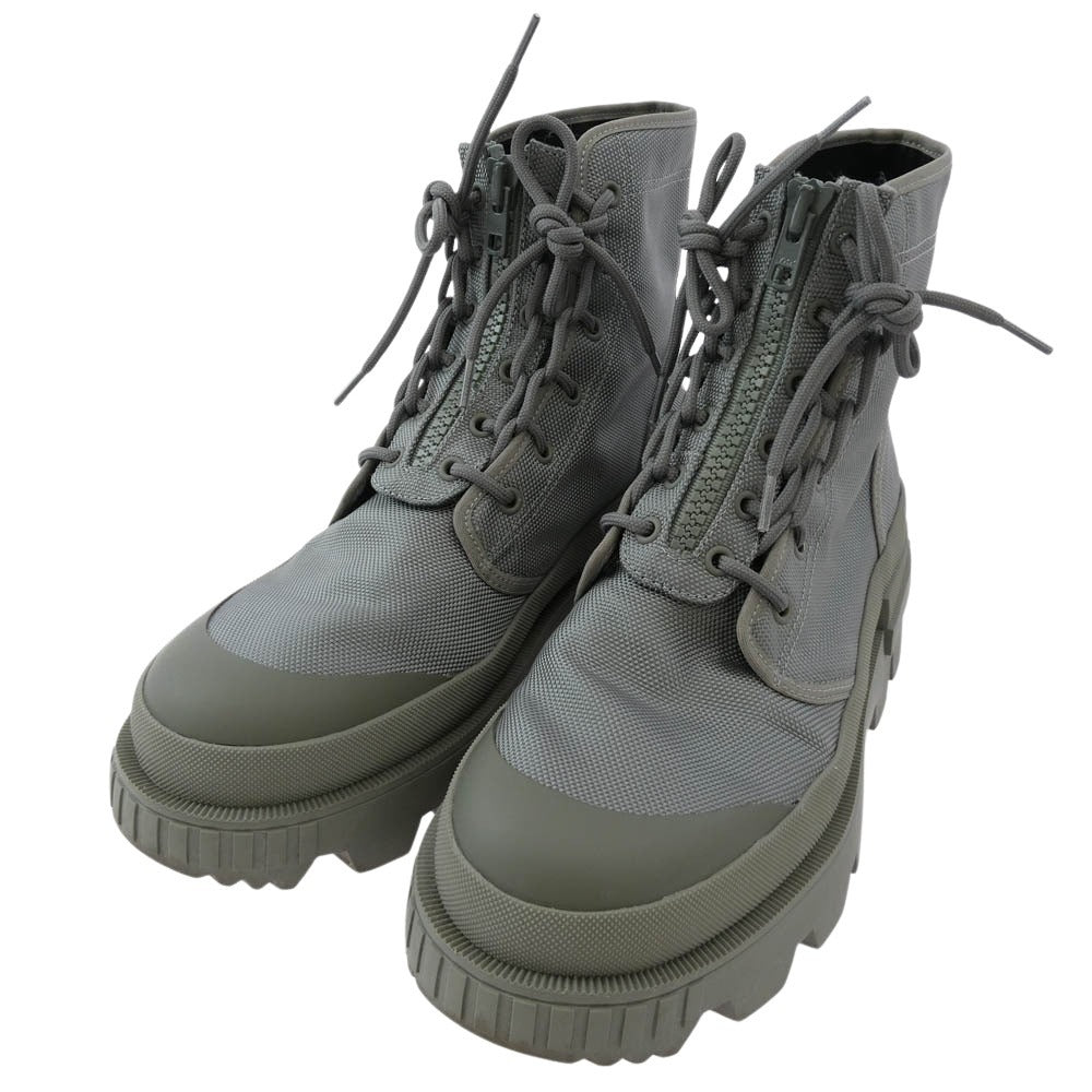 MONCLER モンクレール 23SS x HYKE DESERTYX ANKLE BOOTS ハイク デザーティクス アンクル グレー系 42【中古】