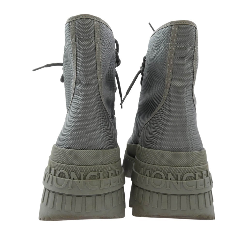 MONCLER モンクレール 23SS x HYKE DESERTYX ANKLE BOOTS ハイク デザーティクス アンクル グレー系 42【中古】
