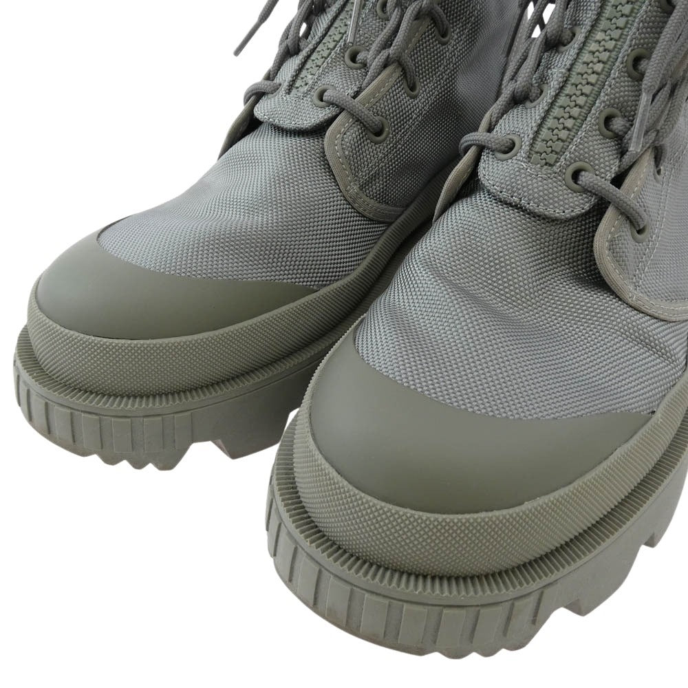 MONCLER モンクレール 23SS x HYKE DESERTYX ANKLE BOOTS ハイク デザーティクス アンクル グレー系 42【中古】