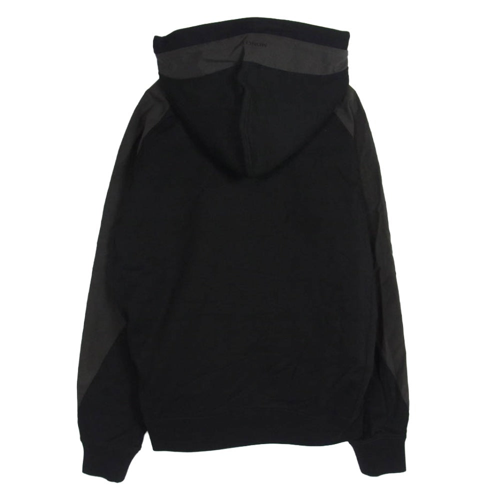 MONCLER モンクレール 21AW g20918g00025 FELPA CON CAPPUCCIO フェルパ コン カプッチョ フーディー プルオーバー ブラック系 L【極上美品】【中古】