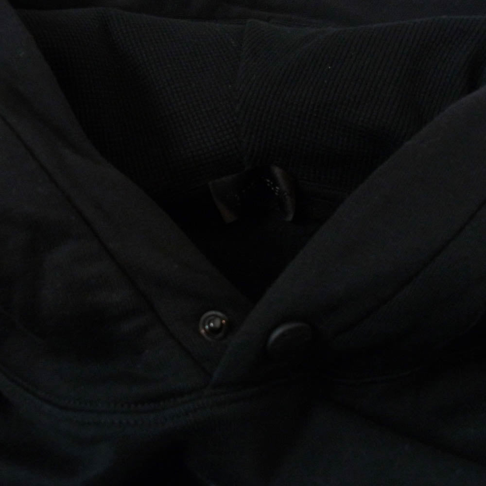 MONCLER モンクレール 21AW g20918g00025 FELPA CON CAPPUCCIO フェルパ コン カプッチョ フーディー プルオーバー ブラック系 L【極上美品】【中古】