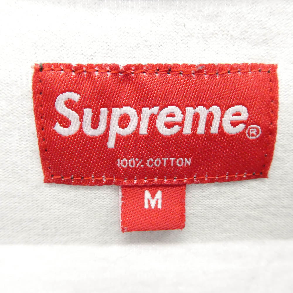 Supreme シュプリーム 20SS Fade stripe L/S Top フェード ストライプ ロングスリーブ 長袖 Tシャツ グレー系 M【中古】